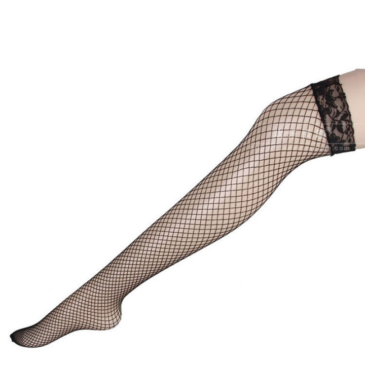 Women%20Stockings%20Red%20Lace%20Seductive%20Fishnet%20Socks%20Long%20Silk%20Stockings%20-%20Image%207