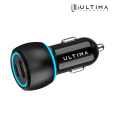 Ultima Rapid 75W PD+QC Car Charger Adapter With Dual Port | USB A (30W QC) + USB C (45W PD) | Supports All Model Tablet and Mobiles | Premium Built | 1 Year Brand Warranty. 