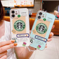 AnDyH Casing For Xiaomi Redmi Note 11 Pro 4G 5G Case Fashion Starbucks Label Full Cover Camera Protection Sofr Rubber Casess. 