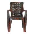 Bagmati Plastic Round Table & Deluxe Chair Set (4 Chairs And 1 Table) -803. 