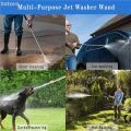 Totoro Same Nozzle Fast With 2 No Hose Jet Spray For Garden 2-in-1 High Pressure Luxury Washer Tool Injection Nozzle Power Washer Tool with Connector. 