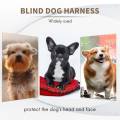 S Blind Dog Harness Guiding Device, Prevent Collision & Build Confidence Blind Dog Accessories. 