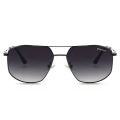 GREY JACK Full Frame Polygon Shape Polarized Sunglasses for Men Women GJ2307. 