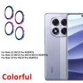 2025>2025 For Redmi Note 14 Pro 13 Pro+ 5G Back Lens Ring Metal Glass Cover Redmy Fro Xiaomi 14T 13T Poco X6 F6 Pro Camera Protector Case. 