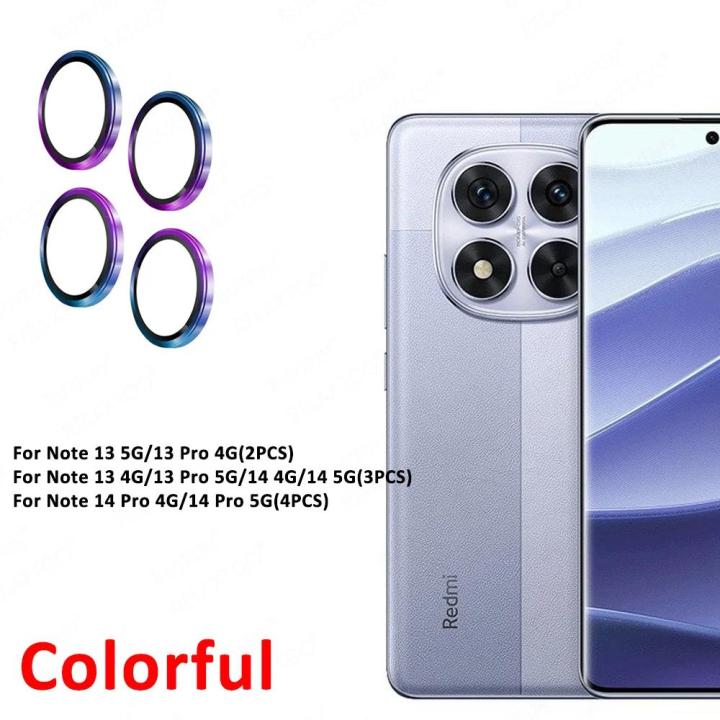 2025>2025%20For%20Redmi%20Note%2014%20Pro%2013%20Pro+%205G%20Back%20Lens%20Ring%20Metal%20Glass%20Cover%20Redmy%20Fro%20Xiaomi%2014T%2013T%20Poco%20X6%20F6%20Pro%20Camera%20Protector%20Case%20-%20Image%208