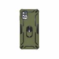 SAMSUNG  M51 Green Cover Military Grade Protection Built-in Kickstand Car Holder Mobile Phone Case. 