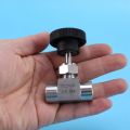 10X 1/4 Inch Equal Female Thread 304 Stainless Steel Flow Control Shut Off Needle Valve. 