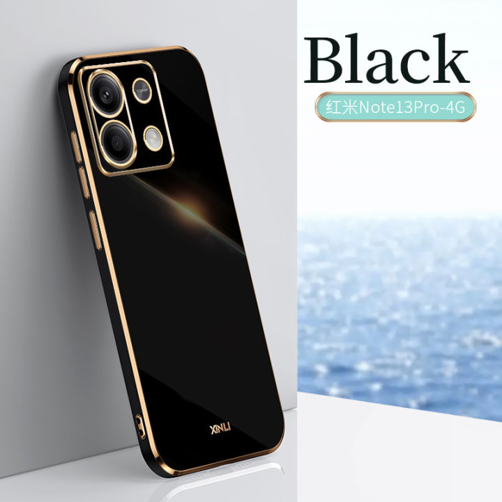 Luxury%206D%20Plating%20Soft%20Casing%20Silicone%20Square%20Frame%20Phone%20Case%20For%20Xiaomi%20Redmi%20Note%2013%20Pro%204G%20Phone%20Case%20Shiny%20Bling%20Back%20Cover%20Coque%20-%20Image%208