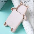 DISICHEN Luxury Bear Shape Scientific Calculator Student Mini Calculator With Silicone Pressing Buttons Battery Powered Counter Accounting Tool. 