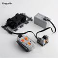 Linguolin Train Track Motor 88002 MOC Power Functions Power Up Technical Luxury Speed Motor Building Blocks For Legoeds DIY Car Bricks Parts. 