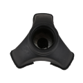 Spreeshop 3X Walking Stick End Tripod CANE TIP Self Standing Rubber NON-SLIP End Bottom. 