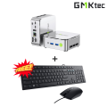 GMKtec NucBox G10 Mini PC | Computer | Wired Combo | AMD Ryzen 5 3500U | 16GB RAM | 512 M.2 SSD | 2.5GHz LAN | Windows 11 Pro | 4K60Hz | 1 Year Warranty. 