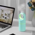 Small Humidifiers For Bedroom, Cool Mist Humidifiers With Colorful Night Light, Home Office Mini Humidifier With Auto-Off Protection 400ml. 