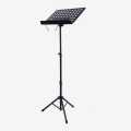 Sheet Music-Notation-Stand-Metal Professional Portable Perforated Music Stand. 