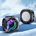 JAERBEE X76Pro Cell Phone Cooler, Phone Cooler Fan with Semi Conductor Cooling Chip,RGB Phone Cooling Fan Mobile Phone Cooler. 