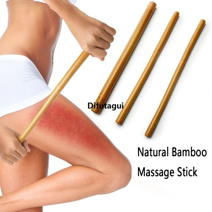 Difutagui Natural Bamboo Massage Sticks Maderoterapia Kit Para Masaje Reductivo New Scraping Wood Therapy Gua Sha Massager Muscle Pain Relief