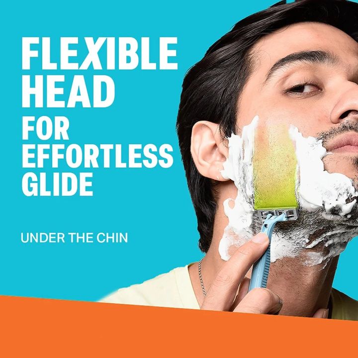 Bombay%20Shaving%20Company%20Disposable%20Shaving%20Razor%20for%20Men,%20Razor%20with%20Rubber%20Grip%20Handle%20and%20Safety%20Cap,%20Pack%20of%205%20-%20Image%204