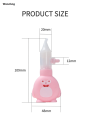 Wenefang Newborn Silicone Baby Safety Nose Cleaner Vacuum Suction Children Little Penguin Nasal Aspirator New Baby Care tool. 