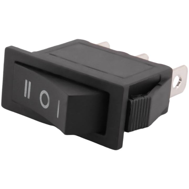 3 Position Mini Rocker Switch ZOROOM 2PCS 3 Pin SPDT ON-OFF-ON 3 Position Snap Rocker Switch with 6 ...