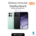 OnePlus Nord 6 5G | 12GB RAM, 512 GB Storage  | Qualcomm Snapdragon 8s Gen 4 (4nm) | 165Hz 'Sunburst' AMOLED with Aqua Touch | IP68/IP69K dust tight and water resistant. 
