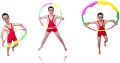 Kids Hula Hoop - Adjustable Collapsible Colourful Indoor Outdoor Fitness Gymnastic. 