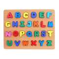 Wooden English Alphabets Blocks For Kids, Alphabets For Kids Puzzles Learning Educational Montosseri Toy. 