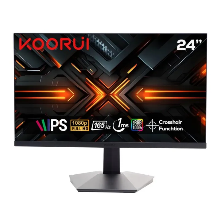 KOORUI 24E3 24″ Fast IPS 165Hz 1ms(GTG) Gaming Monitor, FHD 1920