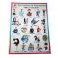 Transportation, Professions & Business Chart No. 10 - 12" x 24 ". 