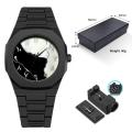 Official Box Adjustable Tool Watch for Men - Stainless Steel Luxury Arabic Numeral Classic Style. 