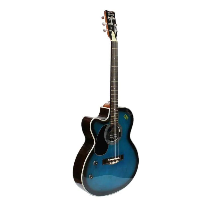 Givson%20Venus%20Rose%20Wood%20Left%20Hand%20Indian%20Guitar%20With%20Volume%20Tone%20Cover,String,%20Capo,Belt%20And%202Picks%20-%20Image%204