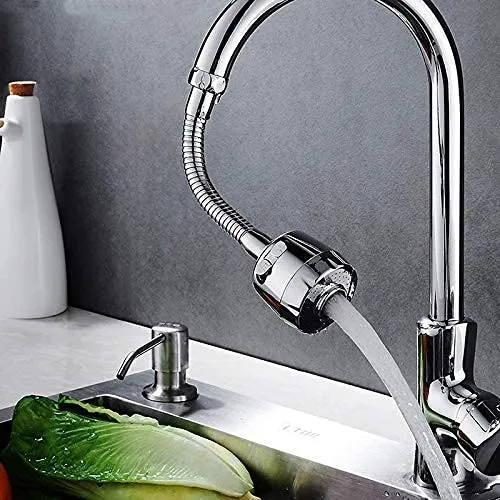 Stainless%20Steel%20360%20Degree%20Rotation%20Bubbler%20Saving%20Water%20Faucet/tap,%20Filter%20Shower%20Head%20Nozzle%20Adapter,%20Silver,%20Chrome%20Finish%20-%20Image%202