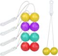 Bizzy Packet Tak Tak Clacker Ball | Clacker Ball | China Ball | Tuk Tuk Ball | 1 Pair. 
