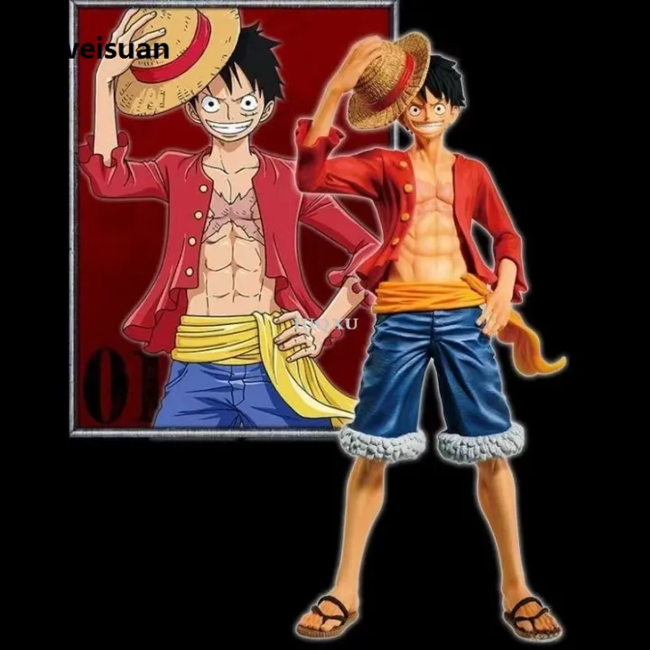 Aweisuan%20IUQXU%20Anime%20One%20Piece%20Luffy%20Straw%20Hat%20Big%20Standing%20Ver.%20Figure%20OP%20PVC%20Action%20Figures%20Luffy%20Zoro%20Snaji%20Model%20Toys%20Children%20Gifts%2025cm%20-%20Image%202
