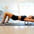 Foam Roller Yoga Gym Pilates Massage Physio Back Exercise-(multicolor). 