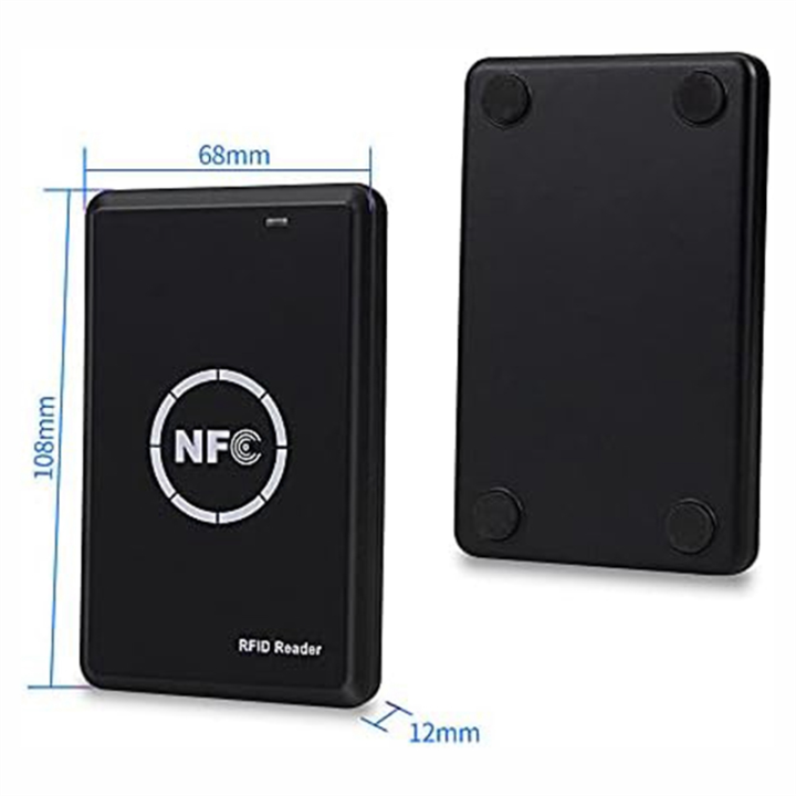 Smart%20Access%20Control%20Card%20Copier%20Black%20RFID%20Reader%20Writer%20125KHz%20Card%20Duplicator%2013.56MHz%20Encrypted%20Card%20Decoder%20NFC%20Tag%20-%20Image%202
