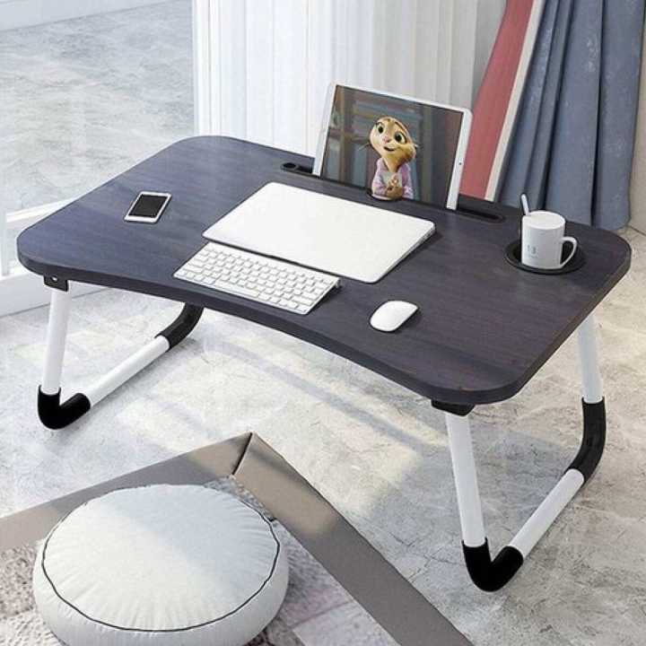 Foldable%20and%20Portable%20Multi-Purpose%20Laptop%20Table%20Stand/Study%20Table/Bed%20Table/Ergonomic%20&%20Rounded%20Edges/Non-Slip%20Legs/Engineered%20Wood/Color%20-%20Image%203