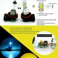 Super Bright H8 H9 H11 LED Headlight Bulb Kit HIGH/LOW Beam Light 8000LM 8000K Ice Blue 80W. 
