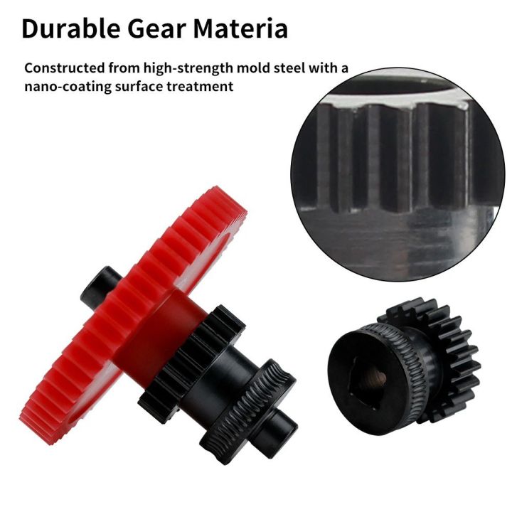 Extruder%20Gear%20Compatible%20with%20ELEGOO%20Neptune%204%20/Pro/Plus/Max%20Hardened%20Steel%20Dual%20Gear%20Kit%20One%20Shaft%20Design%20Precision%20Bearings%20Upgraded%203D%20Printer%20Parts%20-%20Image%202