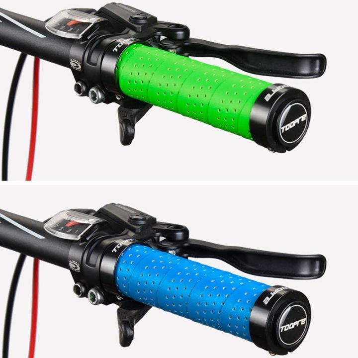 FORIDE%201Pair%20Bicycle%20Handlebar%20Grips%20Double%20Lock%20Bicycle%20Grip%20Cycling%20Accessories%20for%20Folding%20Bike%20Road%20Bike%20Pink%20-%20Image%202
