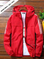 Men's Summer Windcheater Jackets with Inside Net - RED. 