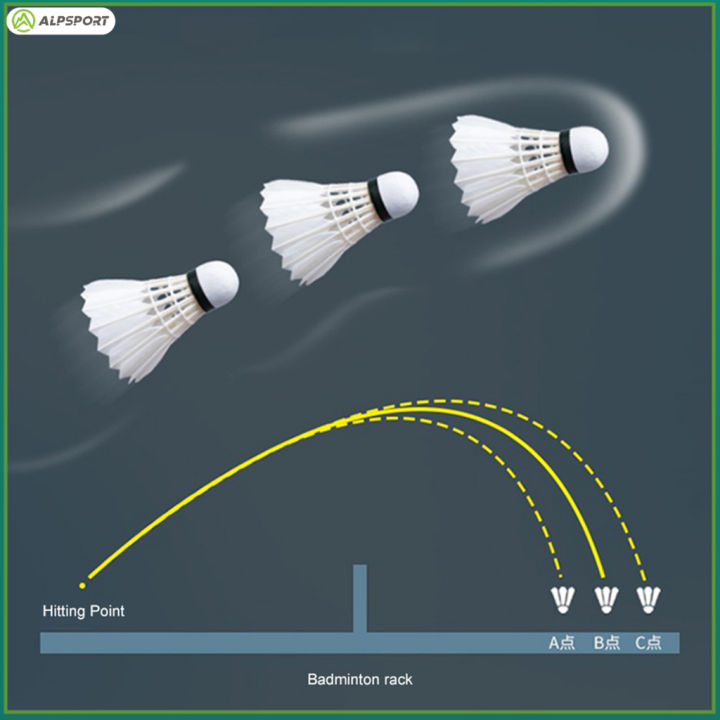 Alpsport%20606%20Cloud%20Crane%20100%25%20Goose%20Feather%206%20Pcs%20Badminton%20Shuttlecock%20Amateur%20Training%20Original%20Ball%20Standard%20Quality%20Durable%20For%20-%20Image%207