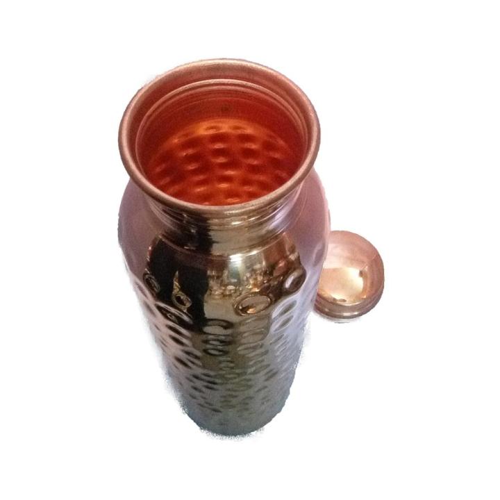 Copper%20Water%20Bottle%20Textured%20-%20Image%204