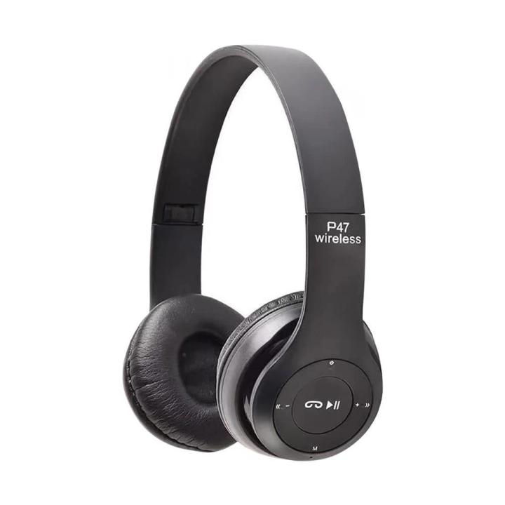 Original%20Stereo%20P47%20Wireless%20Headphones%20Bluetooth%205.0%20Earphones%20Foldable%20Bass%20Helmet%20Support%20SD%20Card%20For%20All%20Phone%20PC%20With%20Mic%20Headsets%20-%20Image%207