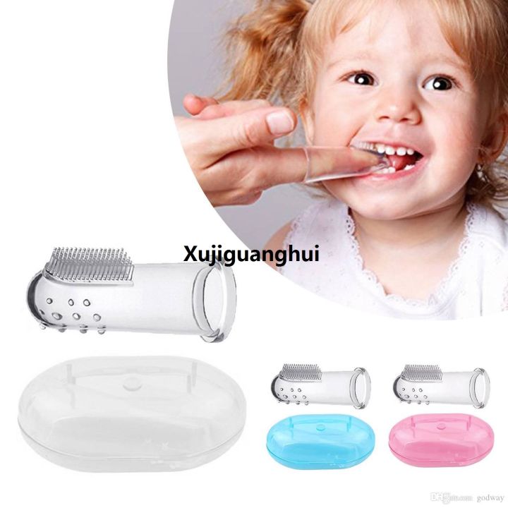 Xujiguanghui%20Lylon%20New%20Born%20Cute%20Baby%20Care%20Soft%20Tooth%20Brush%20Tongue%20Teeth%20Cleaner%20Silicone%20-%20Image%204