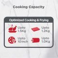 BLACK+DECKER Air Fryer Oven – 1700W – Digital Touch Control – 10 Preset Functions – Black – AOF150-B5. 