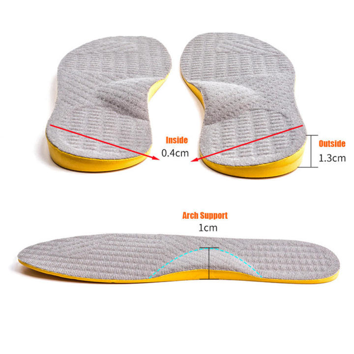 Breathable Orthopedic insoles Moisture-wicking Durable Cushioned