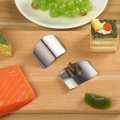 8 Pcs Stainless Steel Finger Guard,Finger Protector Hand Guard Avoid. 