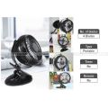 Clip On Fan, Battery Operated Mini Desk Fan Portable Handheld Powered By Rechargeable Battery Or Usb, Small Personal Fan. 