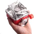 Mini Camping Stove, Folding Backpacking Camping Gas Stove Burner Lightweight Cooking Stove for Outdoor Camping Hiking Backpacking Road Trip with 1 pc Gas Fuel tank. 