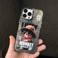 Q-version 3D Solon Luffy Pirate King Phone Case Compatible for IPhone 15 11 12 13 14 7 8 Pro Max XR X XS Max Soft Shockproof Cover. 